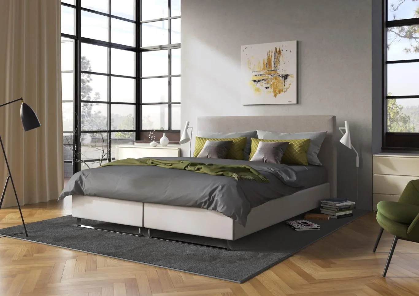 Superba Polsterbett Plain