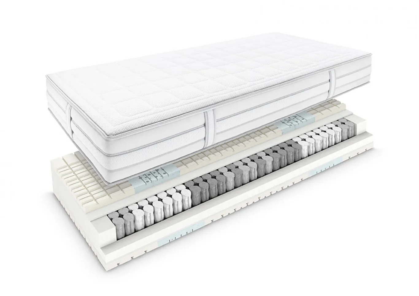 Superba, matelas, ressorts ensachés, ressorts, Caline