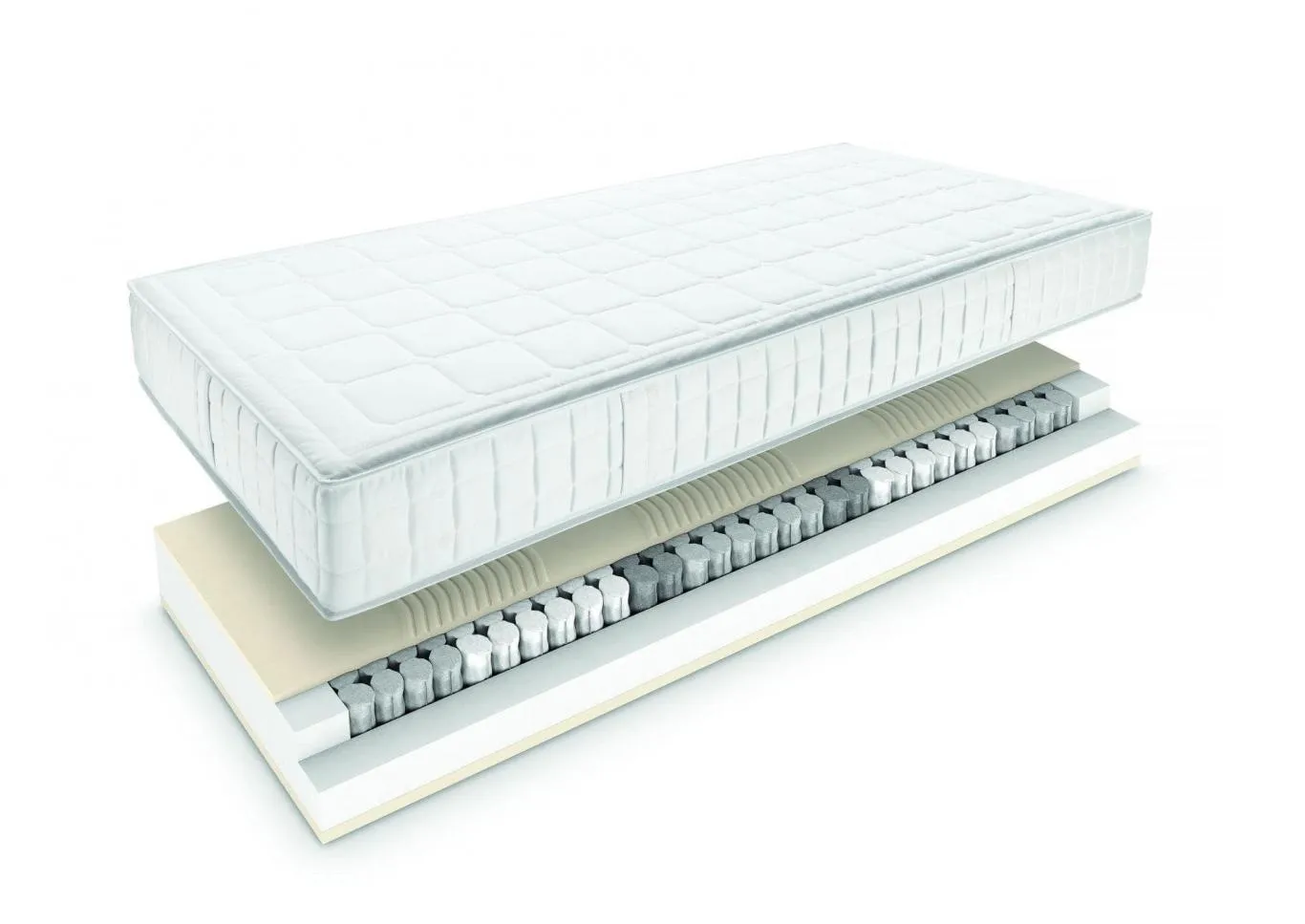 Superba, matelas, ressorts ensachés, ressorts, Super Luxe, Vespa